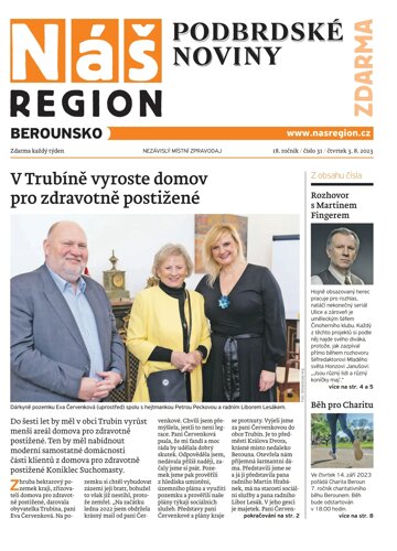 Obálka e-magazínu Náš Region - Berounsko 31/2023