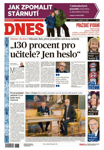 Obálka e-magazínu MF Dnes 25.11.2023