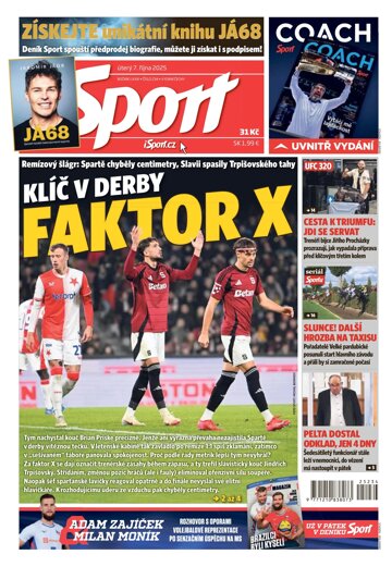 Obálka e-magazínu Sport 7.10.2025