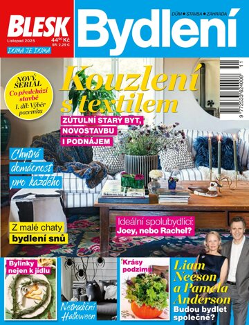 Obálka e-magazínu Blesk Bydlení 11/2025