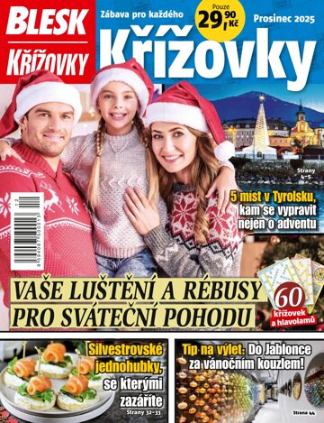 Obálka e-magazínu Blesk Křížovky 12/2025