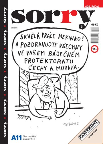 Obálka e-magazínu Sorry 3/2026