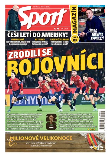 Obálka e-magazínu Sport 2.4.2026