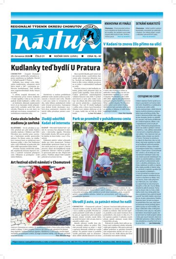 Obálka e-magazínu Nástup 31/2026