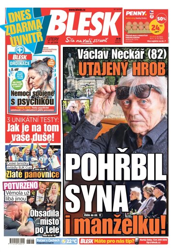 Obálka e-magazínu Blesk 29.9.2026