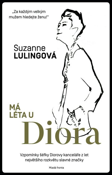 Obálka knihy Má léta u Diora