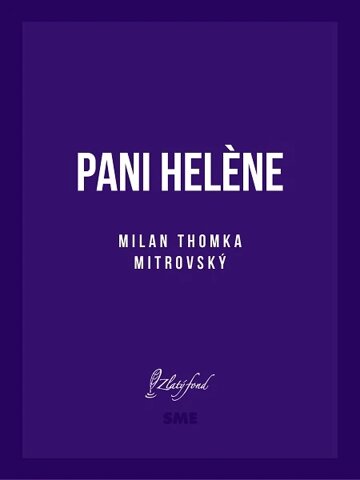 Obálka knihy Pani Helène