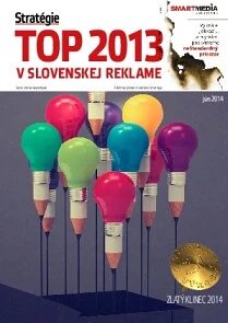 Obálka e-magazínu TOP 2013 v slovenskej reklame