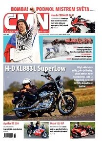 Obálka e-magazínu ČESKÉ MOTOCYKLOVÉ NOVINY 50/2010
