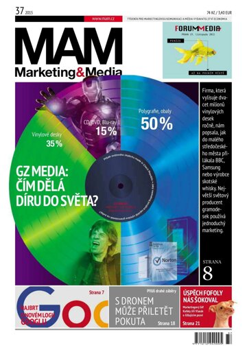 Obálka e-magazínu Marketing & Media 37 - 7.9.2015