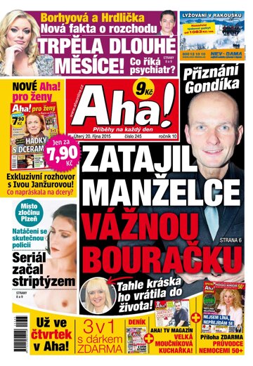 Obálka e-magazínu AHA! 20.10.2015