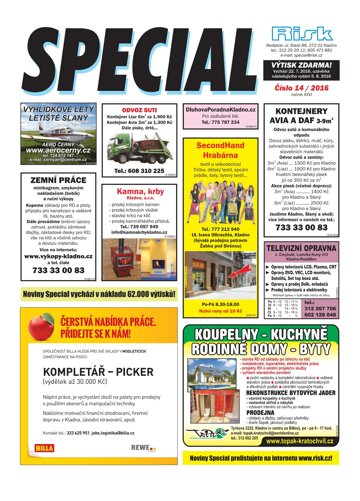 Obálka e-magazínu Special 14/2016
