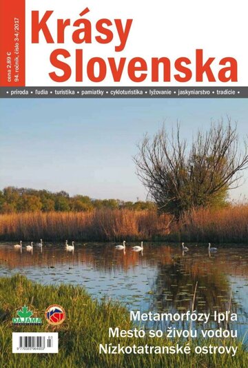 Obálka e-magazínu Krásy Slovenska 3-4/2017