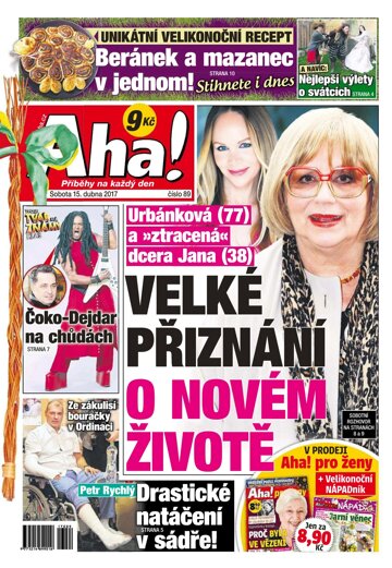 Obálka e-magazínu AHA! 15.4.2017