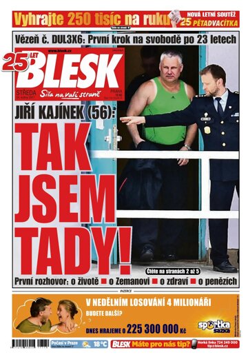 Obálka e-magazínu Blesk 24.5.2017