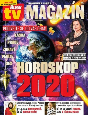 Obálka e-magazínu Příloha Blesk Tv - 3.1.2020