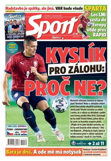 Obálka e-magazínu Sport 17.6.2021