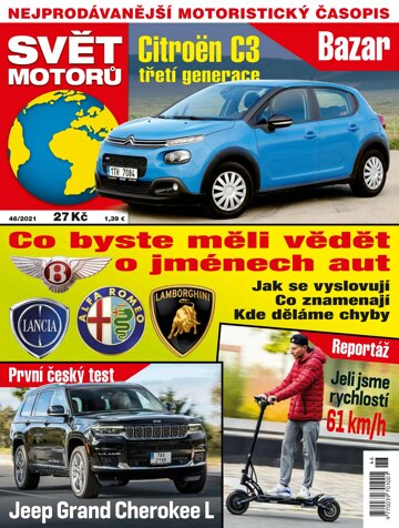 Obálka e-magazínu Svět motorů 46/2021