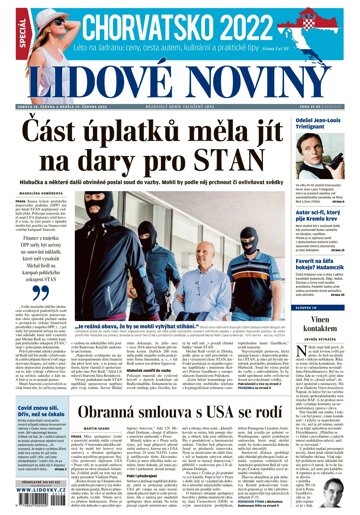 Obálka e-magazínu Lidové noviny 18.6.2022