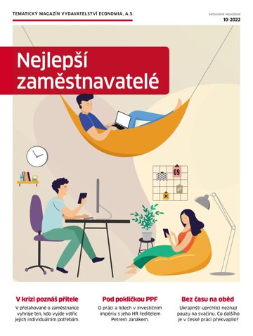 Obálka e-magazínu Hospodářské noviny - příloha 202 - 18.10.2022 Nejlepší zaměstnavatelé