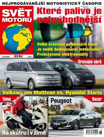 Obálka e-magazínu Svět motorů 46/2022