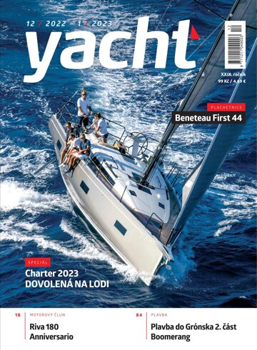 Obálka e-magazínu Yacht