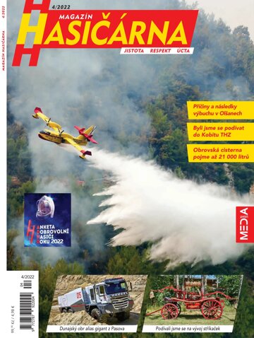 Obálka e-magazínu HASIČÁRNA 4/2022