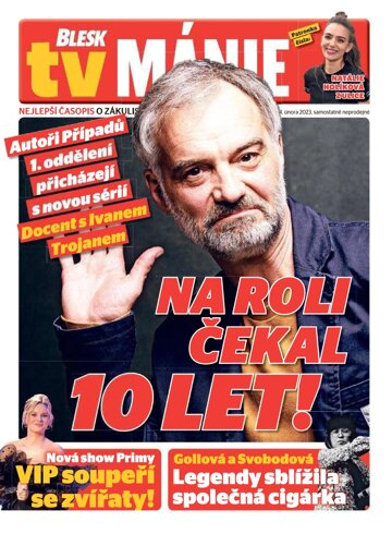 Obálka e-magazínu Blesk Tv manie 4.2.2023