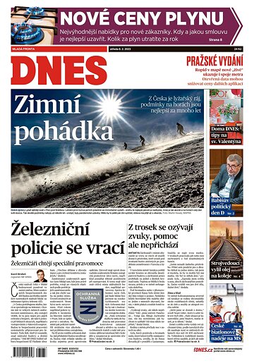 Obálka e-magazínu MF Dnes 8.2.2023