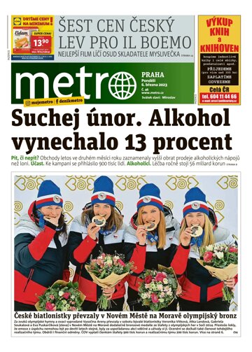 Obálka e-magazínu deník METRO 6.3.2023