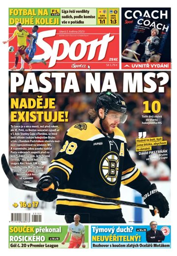 Obálka e-magazínu Sport 2.5.2023
