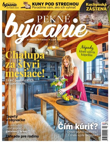 Obálka e-magazínu Pekné bývanie 10/2023