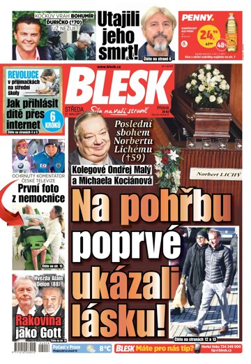 Obálka e-magazínu Blesk 31.1.2024