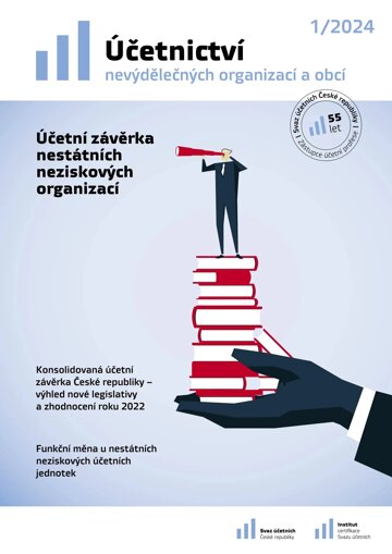 Obálka e-magazínu Účetnictví nevýdělečných organizací a obcí 1/2024