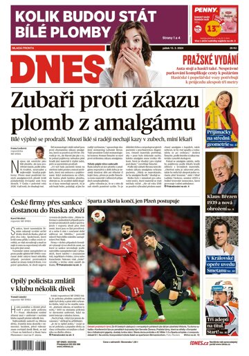 Obálka e-magazínu MF Dnes 15.3.2024