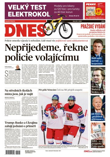 Obálka e-magazínu MF Dnes 20.5.2025