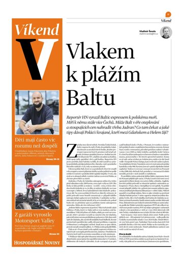 Obálka e-magazínu Hospodářské noviny - příloha Víkend 128 - 4.7.2025 Víkend