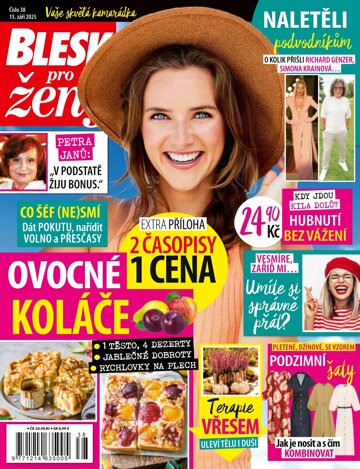 Obálka e-magazínu Blesk pro ženy 38/2025