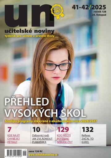 Obálka e-magazínu Učitelské noviny 41-42/2025