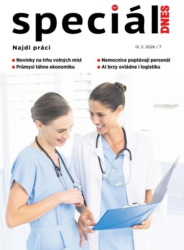 Obálka e-magazínu Magazín DNES SPECIÁL Střední Čechy - 13.2.2026
