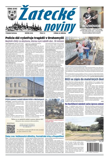 Obálka e-magazínu Žatecké noviny 12/26