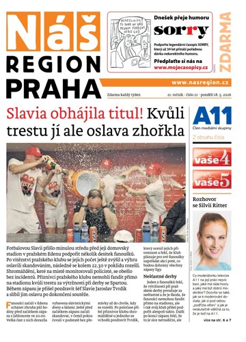 Obálka e-magazínu Náš Region - Praha 21/2026