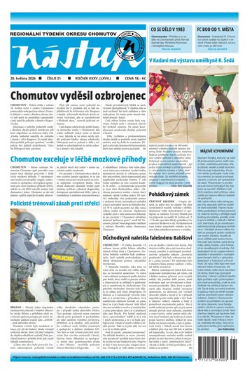 Obálka e-magazínu Nástup 21/26