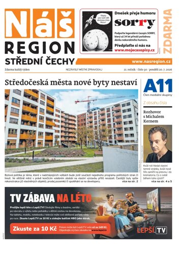 Obálka e-magazínu Náš Region - Střední Čechy 30/2026