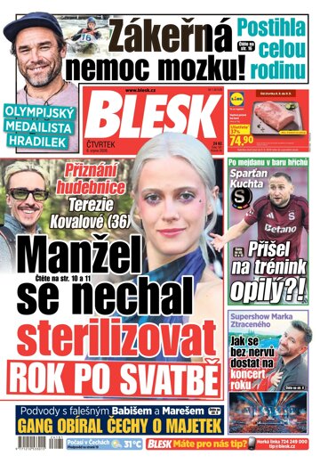 Obálka e-magazínu Blesk 6.8.2026