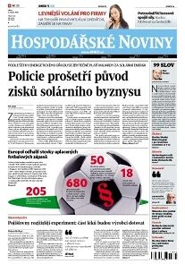 Obálka e-magazínu Hospodářské noviny 025 - 5.2.2013