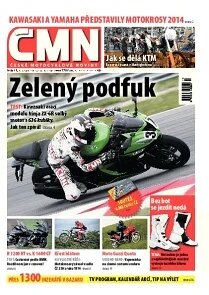 Obálka e-magazínu ČESKÉ MOTOCYKLOVÉ NOVINY 13/2013