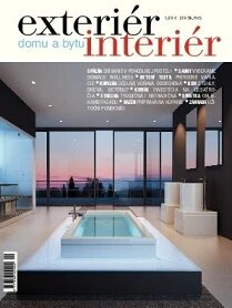 Obálka e-magazínu Exteriér interiér domu a bytu