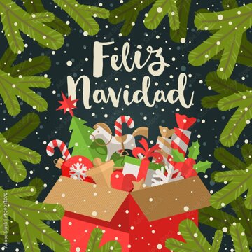 Obálka uvítací melodie Feliz Navidad