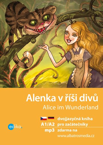 Obálka knihy Alenka v říši divů A1/A2 (NJ-ČJ)